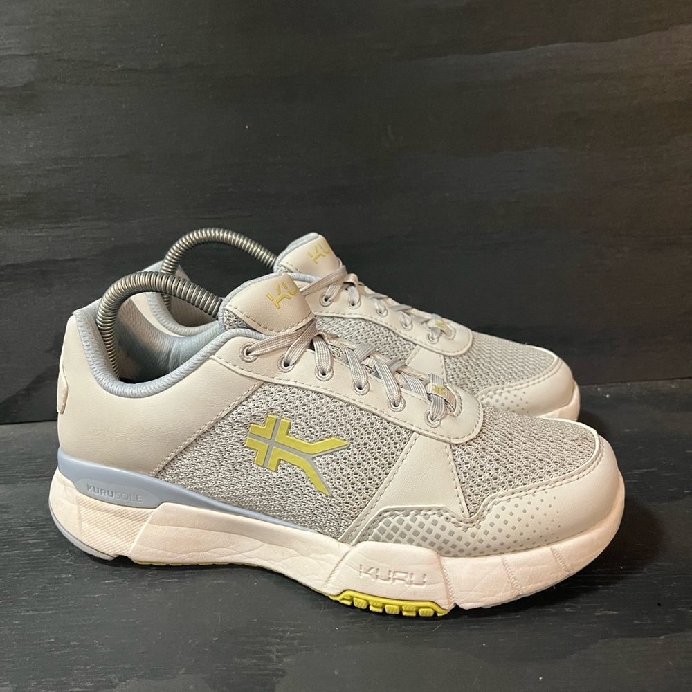 Kuru Quantum 2 Women's Size 8 Gray Athletic Running Shoes Sneakers Low Top